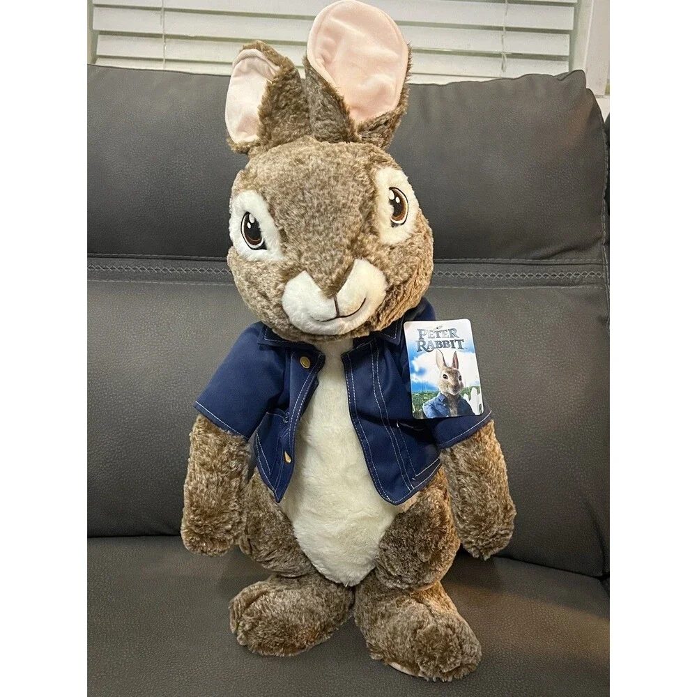 Peter Rabbit 25” Standing Plush Dan Dee 2020 Good Condition RARE Porch greeter